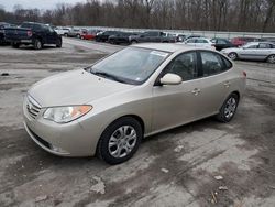 Vehiculos salvage en venta de Copart Ellwood City, PA: 2010 Hyundai Elantra Blue