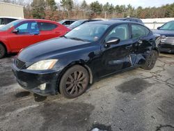 Salvage cars for sale at Exeter, RI auction: 2008 Lexus IS 250