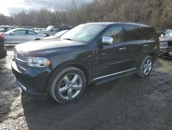 Salvage cars for sale at Marlboro, NY auction: 2012 Dodge Durango Citadel