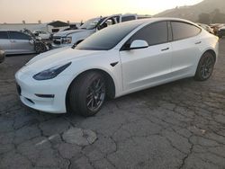 Salvage cars for sale at Colton, CA auction: 2021 Tesla Model 3