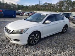 Salvage cars for sale at Ellenwood, GA auction: 2015 Honda Accord Sport