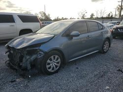 Salvage cars for sale at Riverview, FL auction: 2021 Toyota Corolla LE