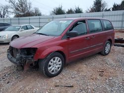 Salvage cars for sale at Oklahoma City, OK auction: 2015 Dodge Grand Caravan SE