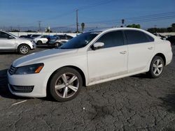 Salvage cars for sale at Colton, CA auction: 2014 Volkswagen Passat SE