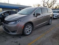 Salvage cars for sale at Wichita, KS auction: 2018 Chrysler Pacifica Touring Plus