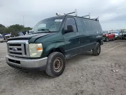 Salvage trucks for sale at West Palm Beach, FL auction: 2009 Ford Econoline E250 Van