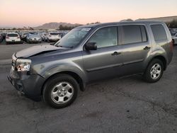 Salvage cars for sale at Las Vegas, NV auction: 2012 Honda Pilot LX