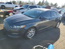 Salvage cars for sale at Denver, CO auction: 2016 Ford Fusion SE