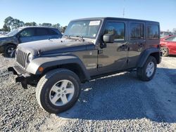 Vehiculos salvage en venta de Copart Dunn, NC: 2018 Jeep Wrangler Unlimited Sport