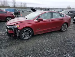 Salvage cars for sale at Arlington, WA auction: 2017 Ford Fusion Titanium Phev