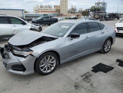 Salvage cars for sale at New Orleans, LA auction: 2021 Acura TLX