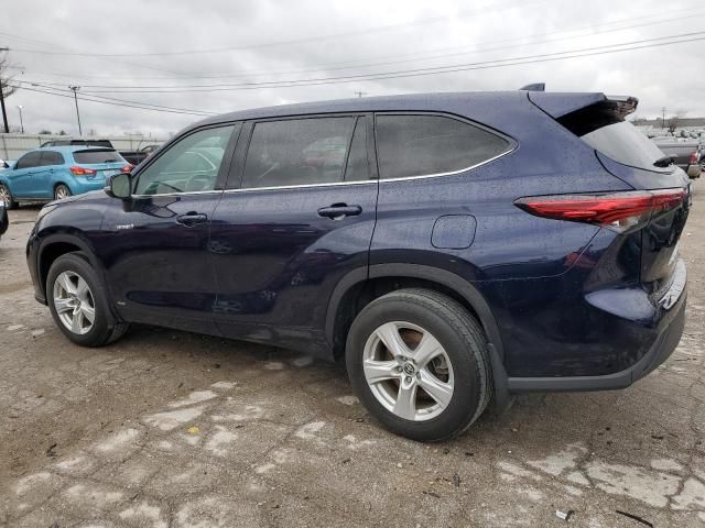 2021 Toyota Highlander Hybrid LE