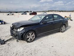 Salvage cars for sale at New Braunfels, TX auction: 2010 Mercedes-Benz C 300 4matic