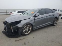 Salvage cars for sale from Copart Fresno, CA: 2019 Hyundai Sonata Limited