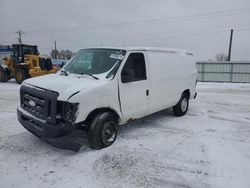 Salvage trucks for sale at Ham Lake, MN auction: 2013 Ford Econoline E250 Van