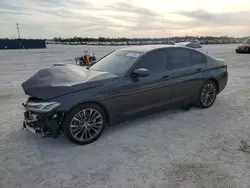 Salvage cars for sale at Arcadia, FL auction: 2021 BMW 530 I