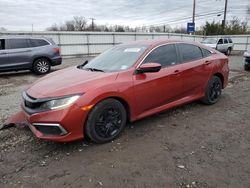 Salvage cars for sale at Hillsborough, NJ auction: 2020 Honda Civic LX