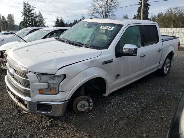 2015 Ford F150 Supercrew