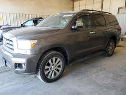 Salvage cars for sale from Copart Abilene, TX: 2010 Toyota Sequoia Limited