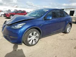 Salvage cars for sale at Riverview, FL auction: 2021 Tesla Model Y