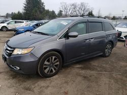 Salvage cars for sale at auction: 2016 Honda Odyssey Touring