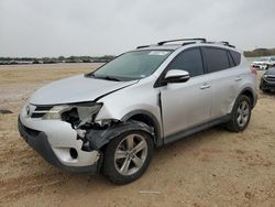 Salvage cars for sale at San Antonio, TX auction: 2015 Toyota Rav4 XLE