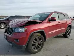 Salvage cars for sale at Grand Prairie, TX auction: 2013 Jeep Grand Cherokee Laredo