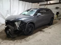 Salvage cars for sale at Ebensburg, PA auction: 2022 Chevrolet Blazer 2LT