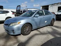 Salvage cars for sale at Riverview, FL auction: 2010 Toyota Camry Hybrid