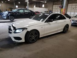 Salvage cars for sale at Blaine, MN auction: 2016 Mercedes-Benz C 450 4matic AMG