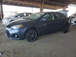 Toyota salvage cars for sale: 2015 Toyota Corolla L