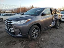 Toyota Highlander se salvage cars for sale: 2019 Toyota Highlander SE