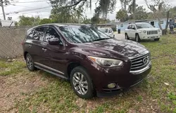 Salvage cars for sale from Copart Orlando, FL: 2013 Infiniti JX35