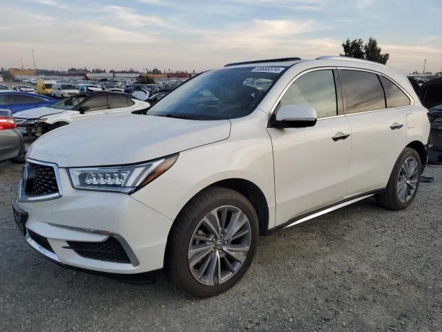 2017 Acura MDX Technology