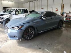 Salvage cars for sale at Madisonville, TN auction: 2022 Infiniti Q60 RED Sport 400