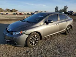 Salvage cars for sale at San Diego, CA auction: 2013 Honda Civic EX