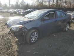 Salvage Cars with No Bids Yet For Sale at auction: 2016 Toyota Corolla L