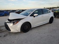 Toyota salvage cars for sale: 2021 Toyota Corolla LE