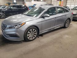 Salvage cars for sale at Blaine, MN auction: 2017 Hyundai Sonata Sport