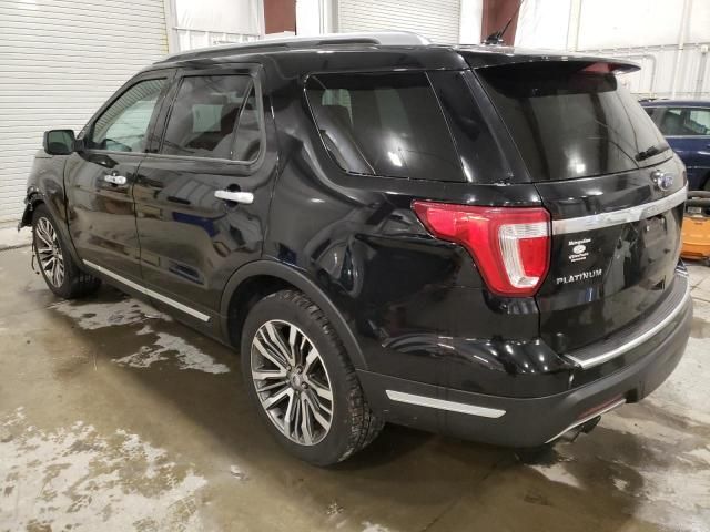 2018 Ford Explorer Platinum