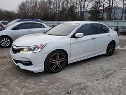 Honda salvage cars for sale: 2017 Honda Accord Sport