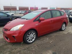 Toyota Prius salvage cars for sale: 2014 Toyota Prius V