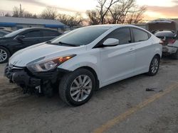 Salvage cars for sale from Copart Wichita, KS: 2015 Hyundai Elantra SE