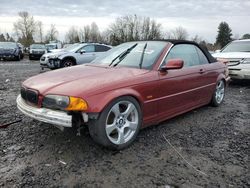 Vehiculos salvage en venta de Copart Portland, OR: 2001 BMW 325 CI