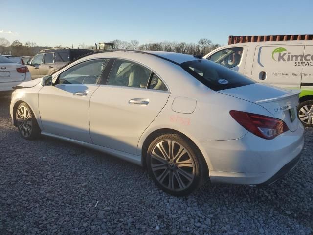 2018 Mercedes-Benz CLA 250