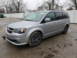 Salvage cars for sale at Bridgeton, MO auction: 2017 Dodge Grand Caravan GT