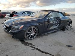 Salvage cars for sale from Copart Lebanon, TN: 2017 Mercedes-Benz S 63 AMG