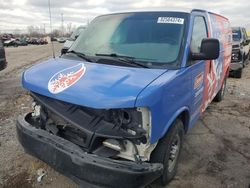 Vehiculos salvage en venta de Copart Woodhaven, MI: 2017 GMC Savana G2500