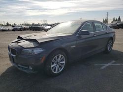 Salvage cars for sale at Rancho Cucamonga, CA auction: 2015 BMW 528 I