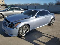 Salvage cars for sale at Wilmer, TX auction: 2011 Infiniti G37 Base